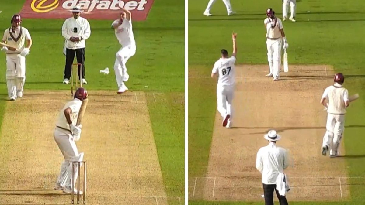 Kyle Abbott was denied a wicket during Hampshire's County Championship fixture against Somerset on Thursday (September 26), after a rarely-seen call of dead ball was made.