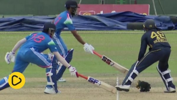 watch-ipl-star-priyansh-arya-bizarrely-run-out-as-sl-wicketkeeper-accidentally-blocks-bat-ruturaj-gaikwad-india-a-game.Click to read full article.