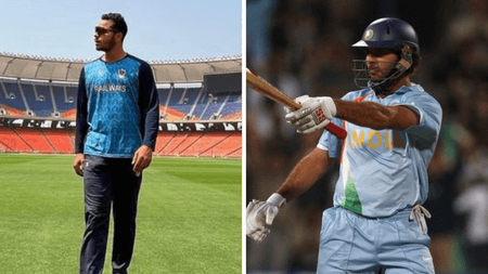 smat-2023-ashutosh-sharma-breaks-yuvraj-singhs-fastest-t20-fifty-record-by-one-ball.Click to read full article.