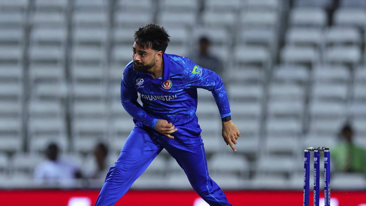Rashid Khan employs innovative diagonal run-up between keeper and stumps in Bangladesh ODI