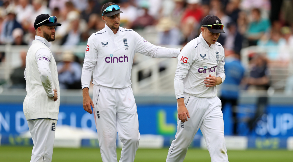 Ashes 2023: England give update after Ollie Pope injures shoulder on day one at Lord’s