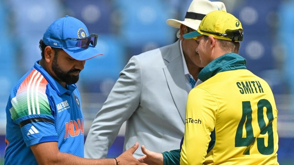 Indian team wearing black armbands