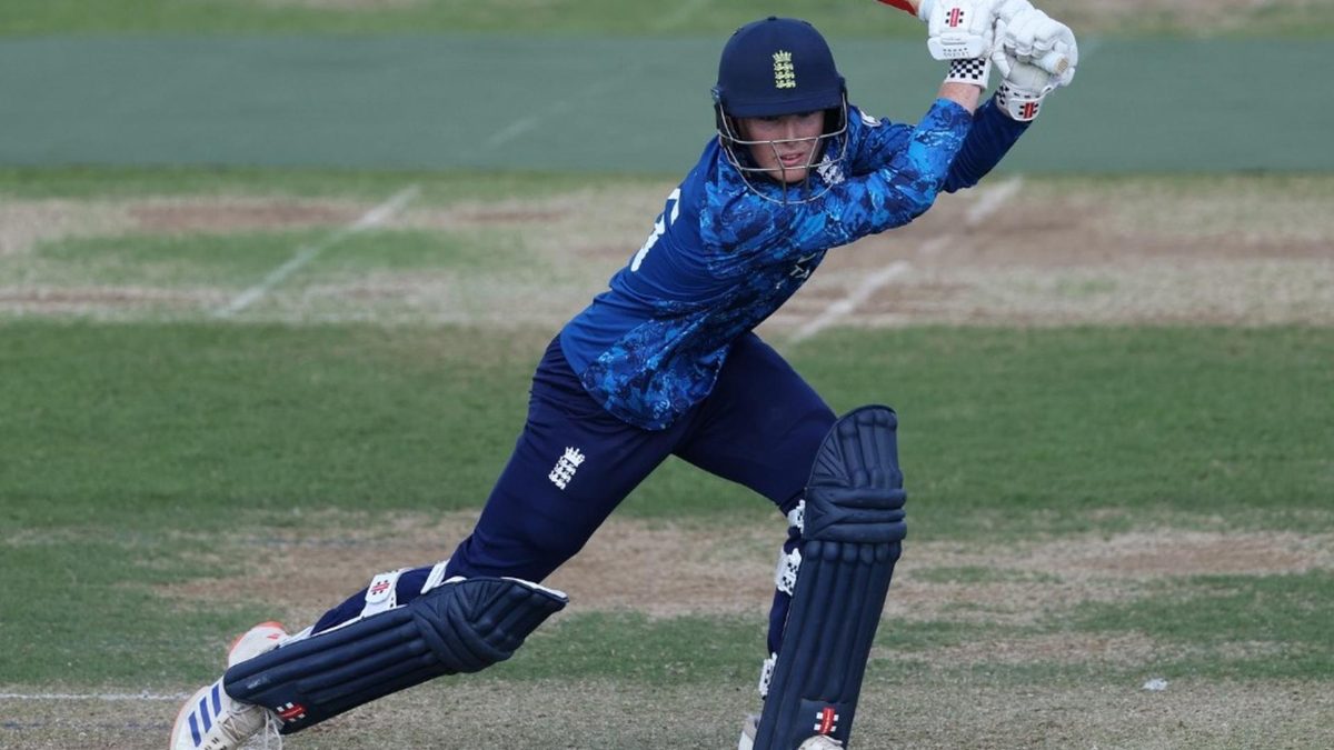 Thomas Rew has been in sensational form against India Under-19, bringing up his fourth fifty of the tour in the second Test at Chelmsford.