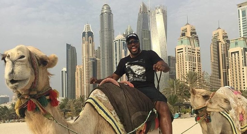 Flying Lyon & Gayle on a camel: Best of cricket on social media this week