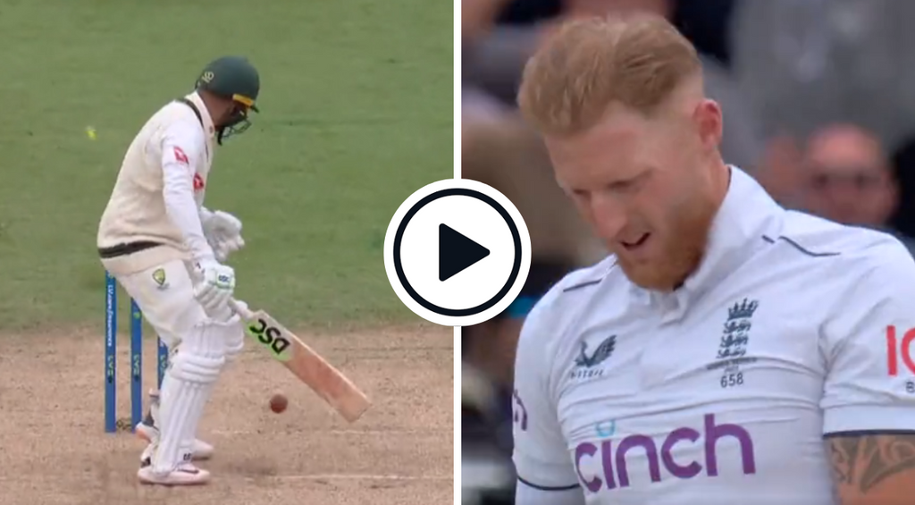 Watch: Ben Stokes finally ends epic Usman Khawaja resistance with cunning slower ball