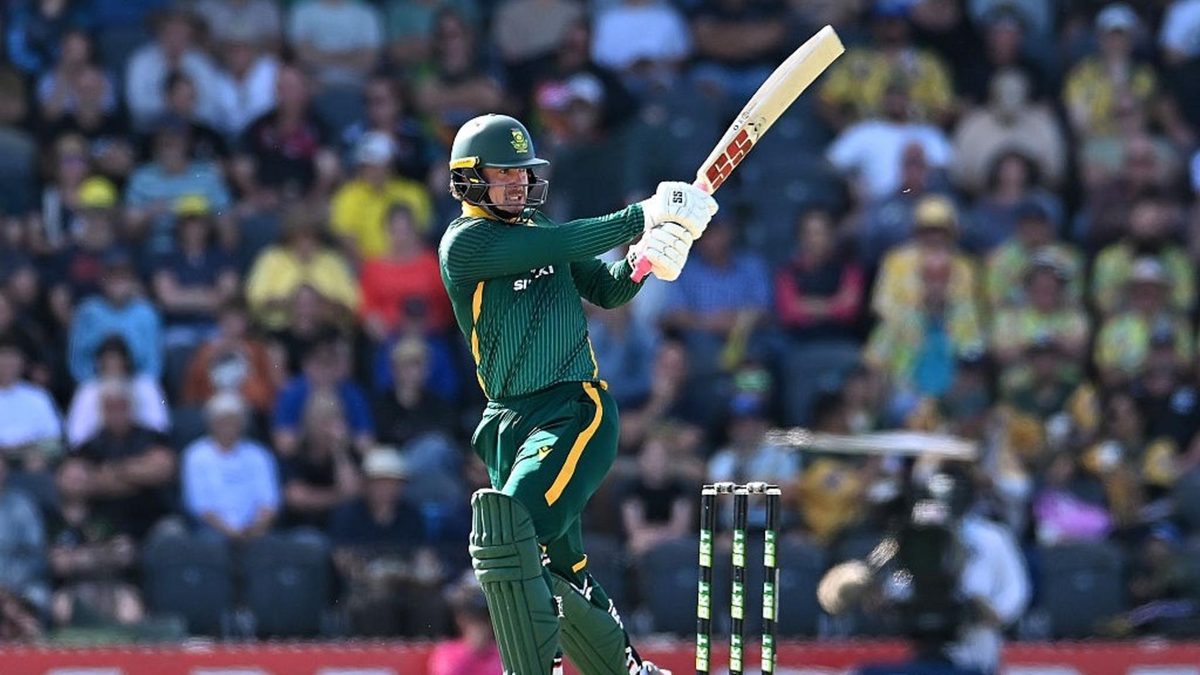 South Africa batter Matthew Breetzke equalled a world record with his half-century against Australia on Friday (August 22).