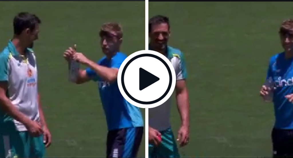 Watch: Joe Root amuses Mitchell Starc with ‘nut shot’ recreation before play on day five
