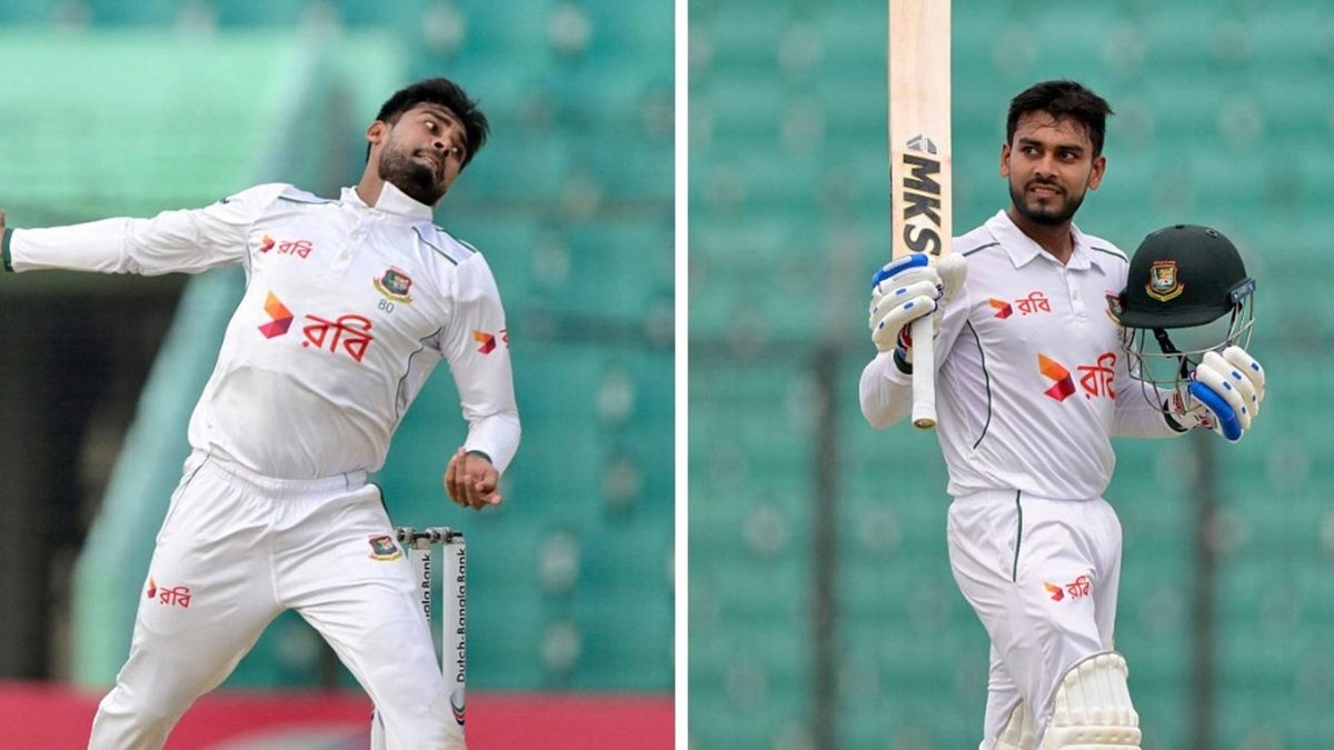 mehidy Hasan century and five-for