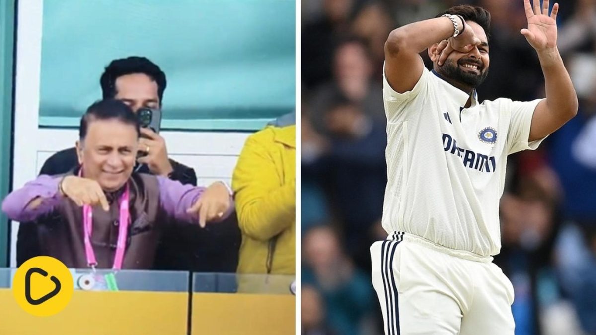 Gavaskar asks Pant to somersault