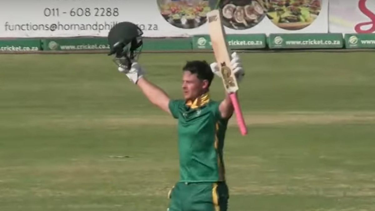 South Africa batter Rubin Hermann starred for the A team in their first match against New Zealand on Saturday (August 30).