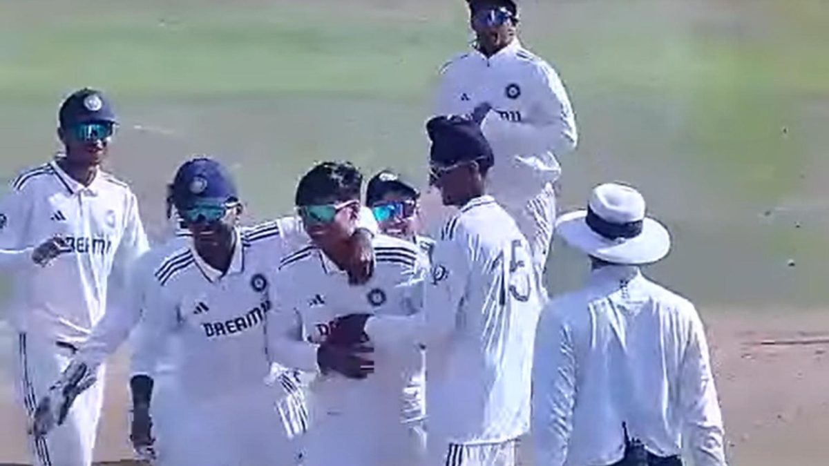 14-year-old Indian sensation Vaibhav Suryavanshi broke an Indian record with his maiden Youth Test wicket on Sunday (July 13).