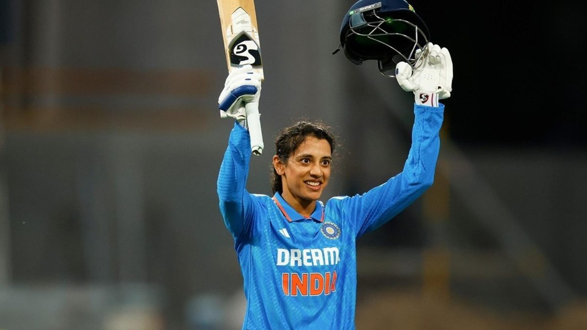 Smriti Mandhana is the Wisden Leading Cricketer of the Year