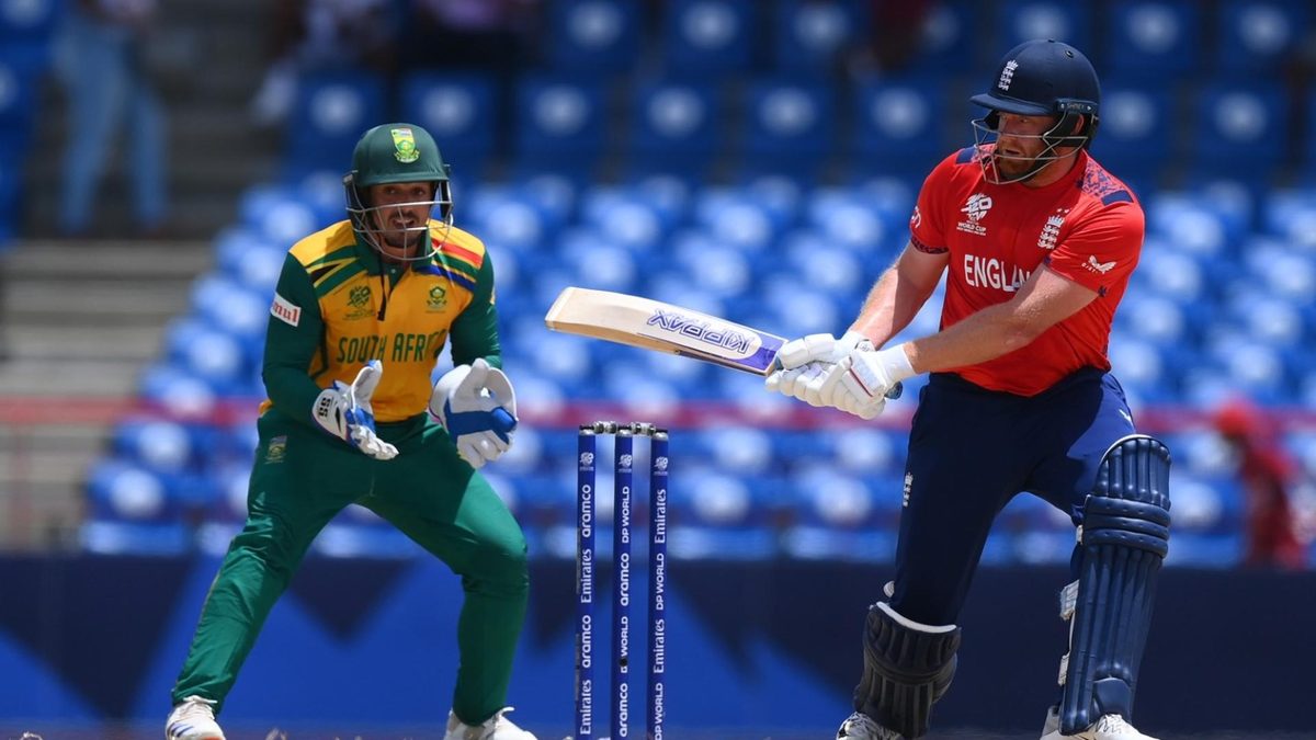 Jonny Bairstow against South Africa in the 2024 T20 World Cup