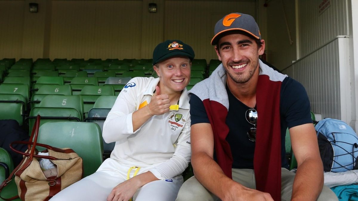 Alyssa Healy and Mitchell Starc become first couple to play Tests simultaneously