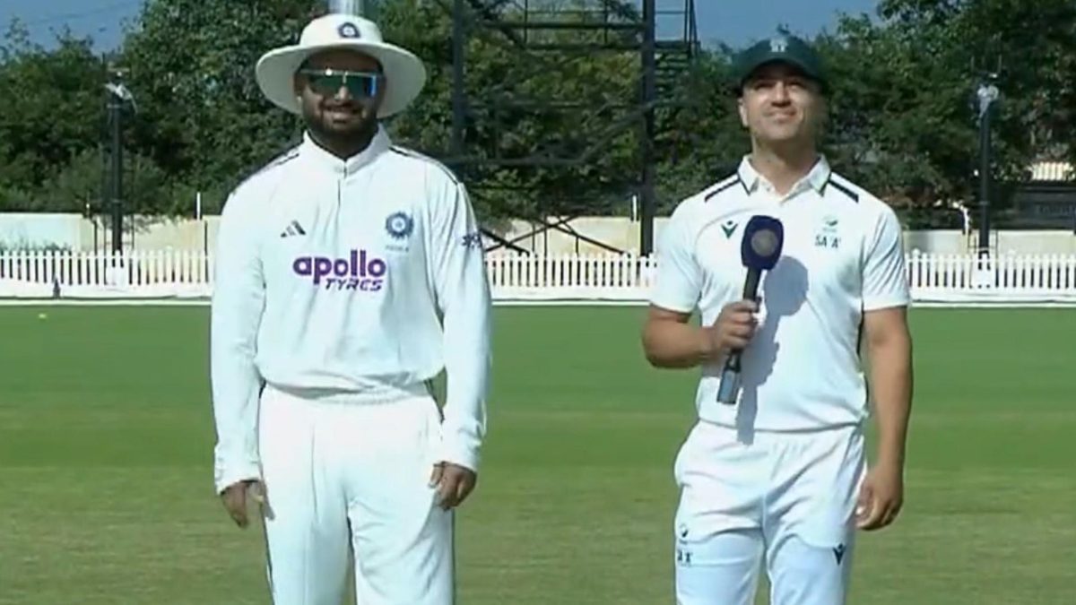 India A and South Africa A will face off in two four-day matches from October 30. Here's where to watch the series live, including TV channels and live streaming.