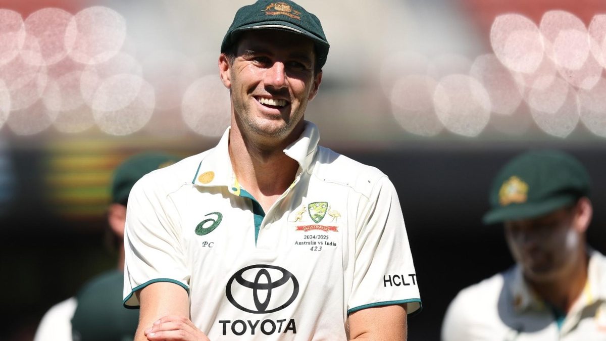 Australia captain Pat Cummins smiles after his side's victory over India at Adelaide