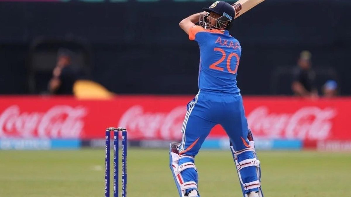 Axar Patel promotion vs Pakistan