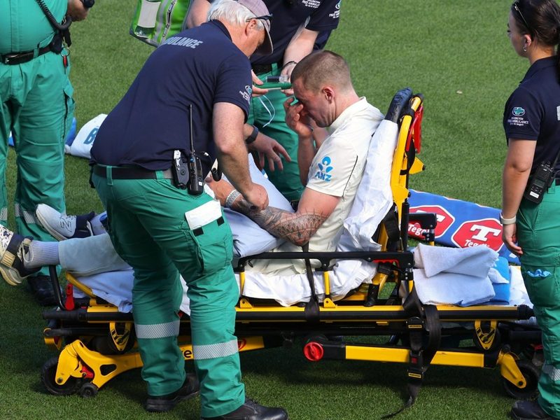 new-zealand-seamer-blair-tickner-playing-first-test-in-33-months-stretchered-off-after-career-best-four-wicket-haul.Click to read full article.