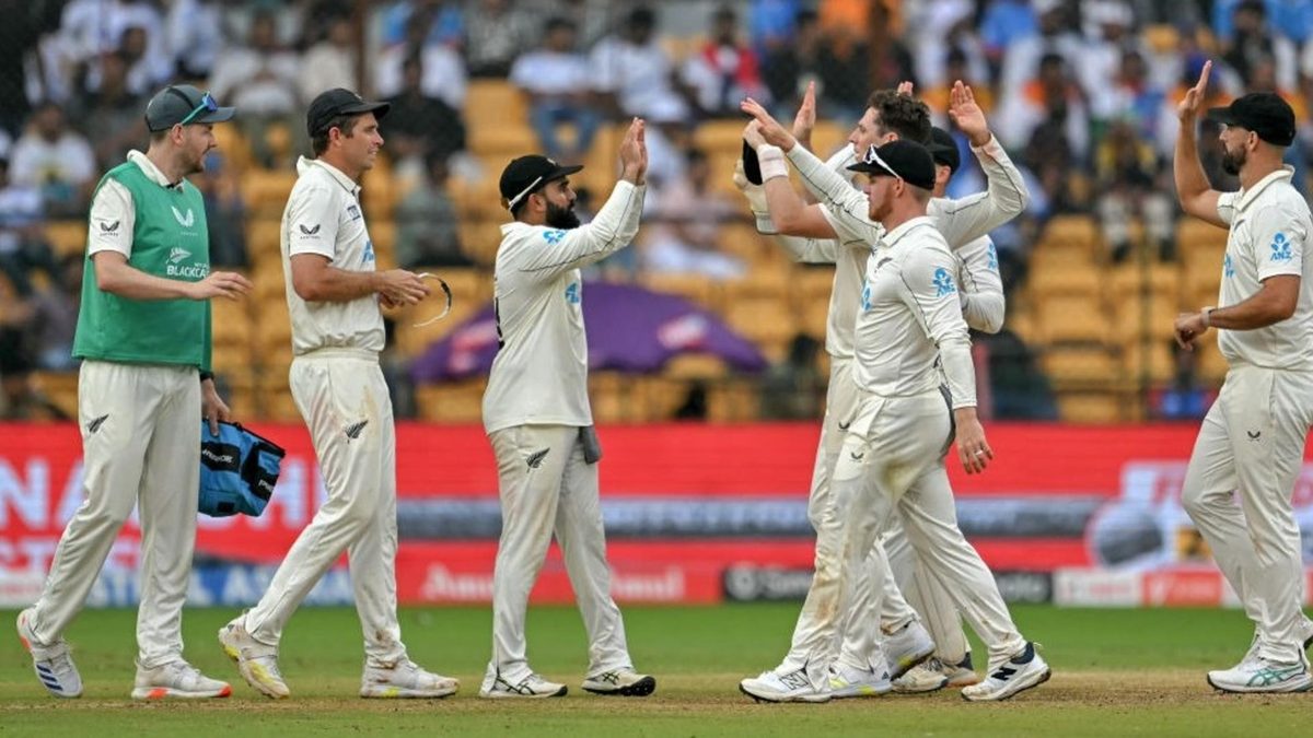 New Zealand registered a historic victory over India in the first Test match in Bengaluru to go 1-0 up in the three-match series - here's the updated World Test Championship points table following the first IND-NZ Test.