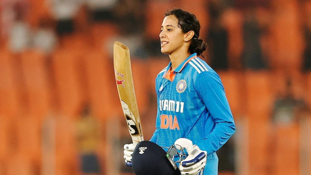 Indian opener Smriti Mandhana moved ahead of compatriot Mithali Raj for the most centuries in women's ODI cricket in the course of a victory over New Zealand on Tuesday.