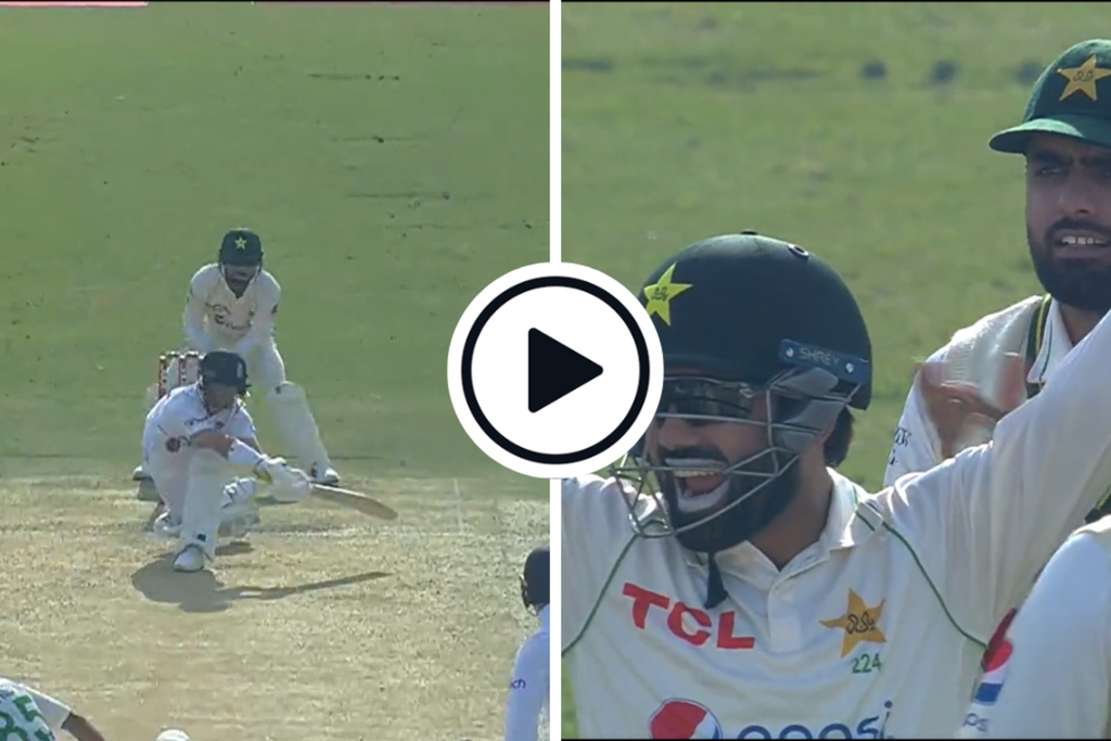 Watch: Ben Duckett out armpit-before-wicket to 34-year-old debutant leg-spinner on review as Pakistan break mammoth opening stand