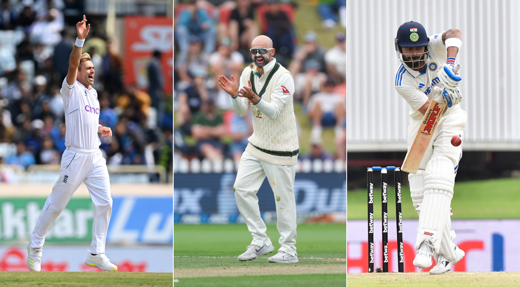 Full list of most capped current Test cricketers