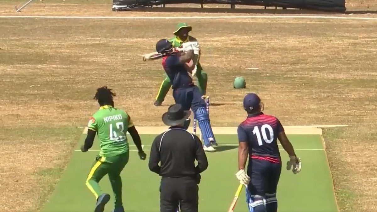 Samoa's Darius Visser set a new world record on Tuesday, taking 39 runs off a single over.