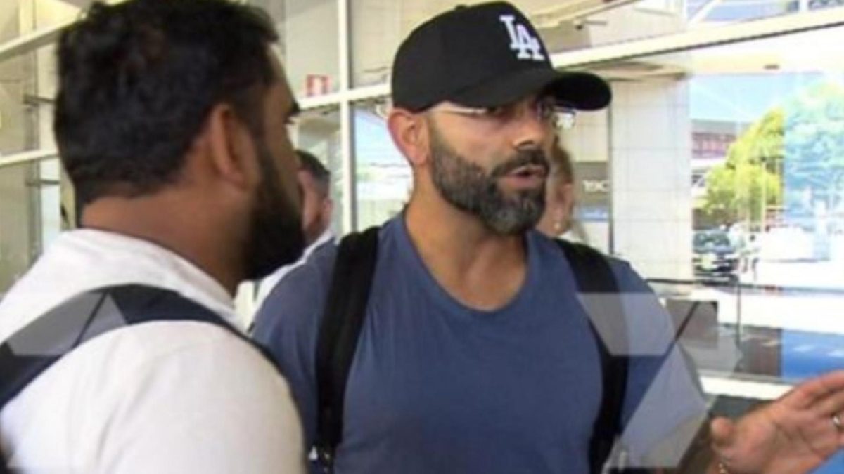 Virat Kohli arrived in Melbourne for the fourth BGT Test