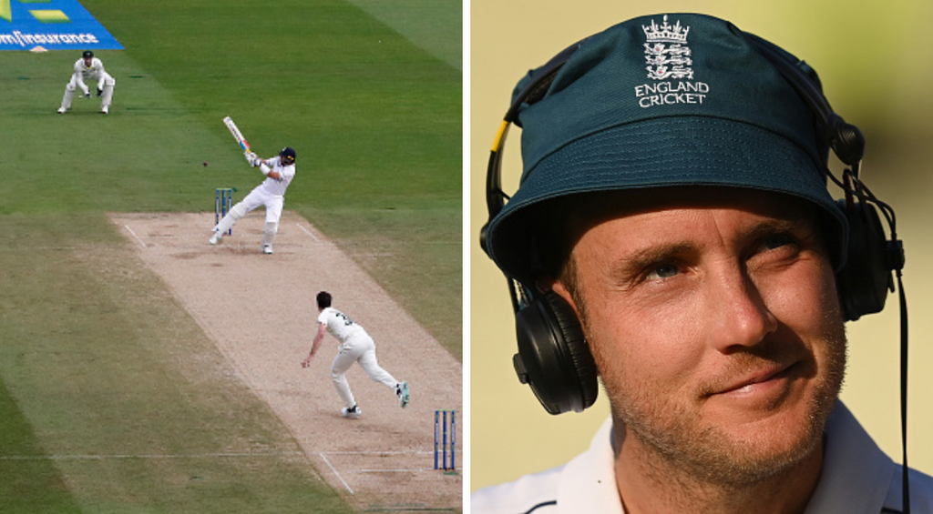 Stuart Broad: Joe Root told me before play he was planning to reverse-scoop for six first ball