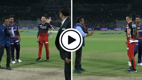 watch-ipl-toss-confusion-faf-du-plessis-royal-challengers-bangalore-kolkata-knight-riders-rcb-kkr.Click to read full article.