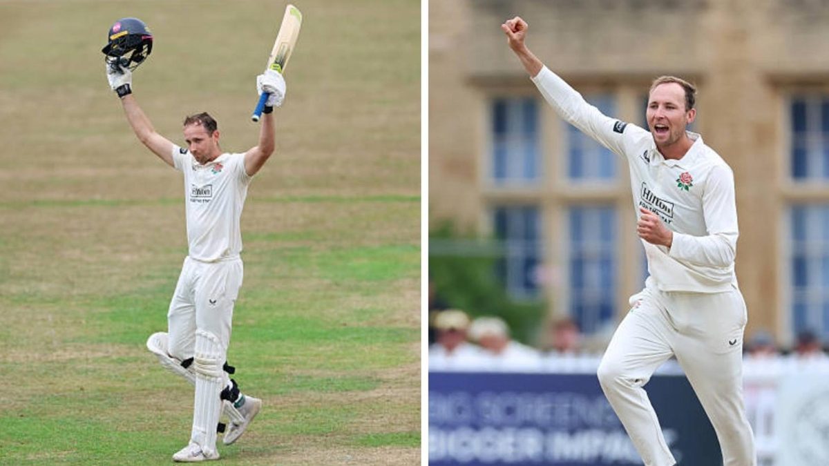 England’s Hyderabad Test win hero Tom Hartley followed his maiden first-class hundred with his second County Championship five-for on Thursday (July 24).