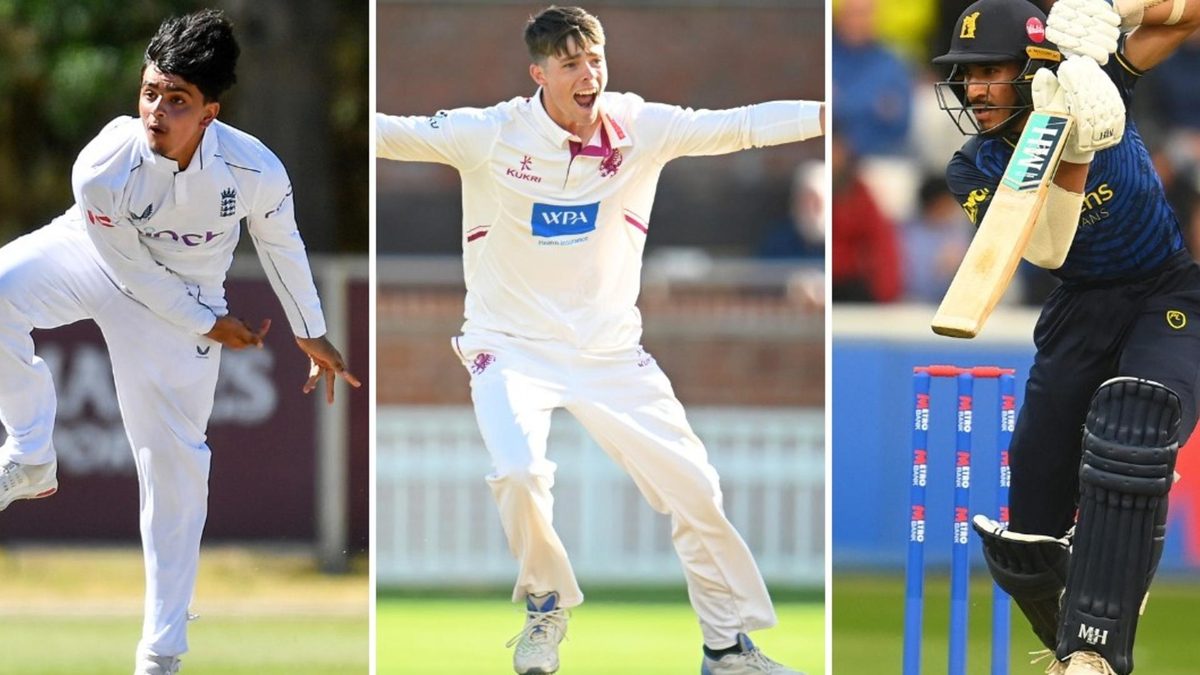 Farhan Ahmed, Archie Vaughan and Hamza Shaikh are three young players to watch in the 2025 County Championship