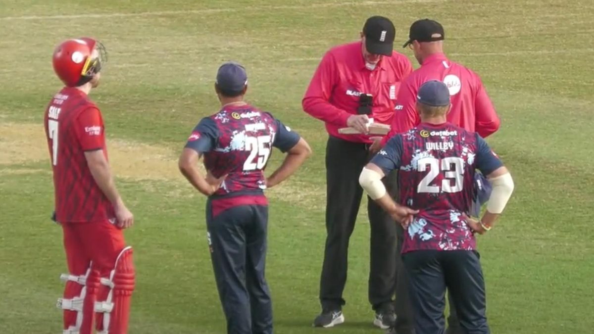 Lancashire opener Phil Salt failed an on-field bat check on Friday (July 4). Could it cost him and his team in the Blast?