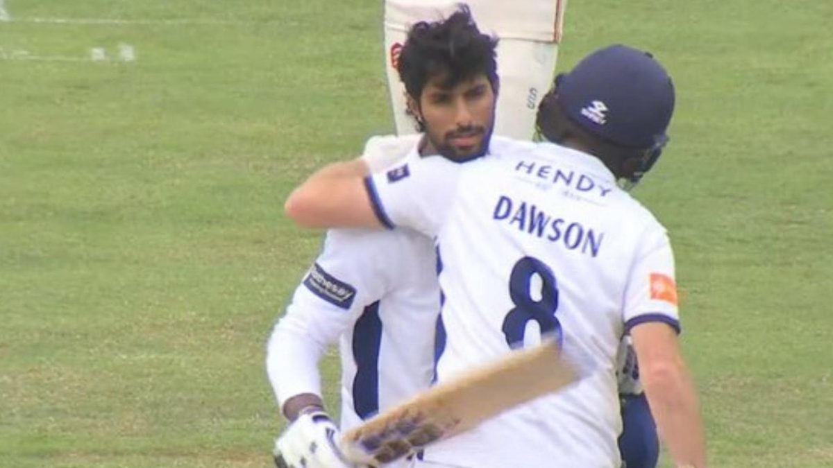 Tilak Varma scored a hundred on his County Championship debut for Hampshire, helping his side overtake Essex’s first-innings total of 296 at Chelmsford.