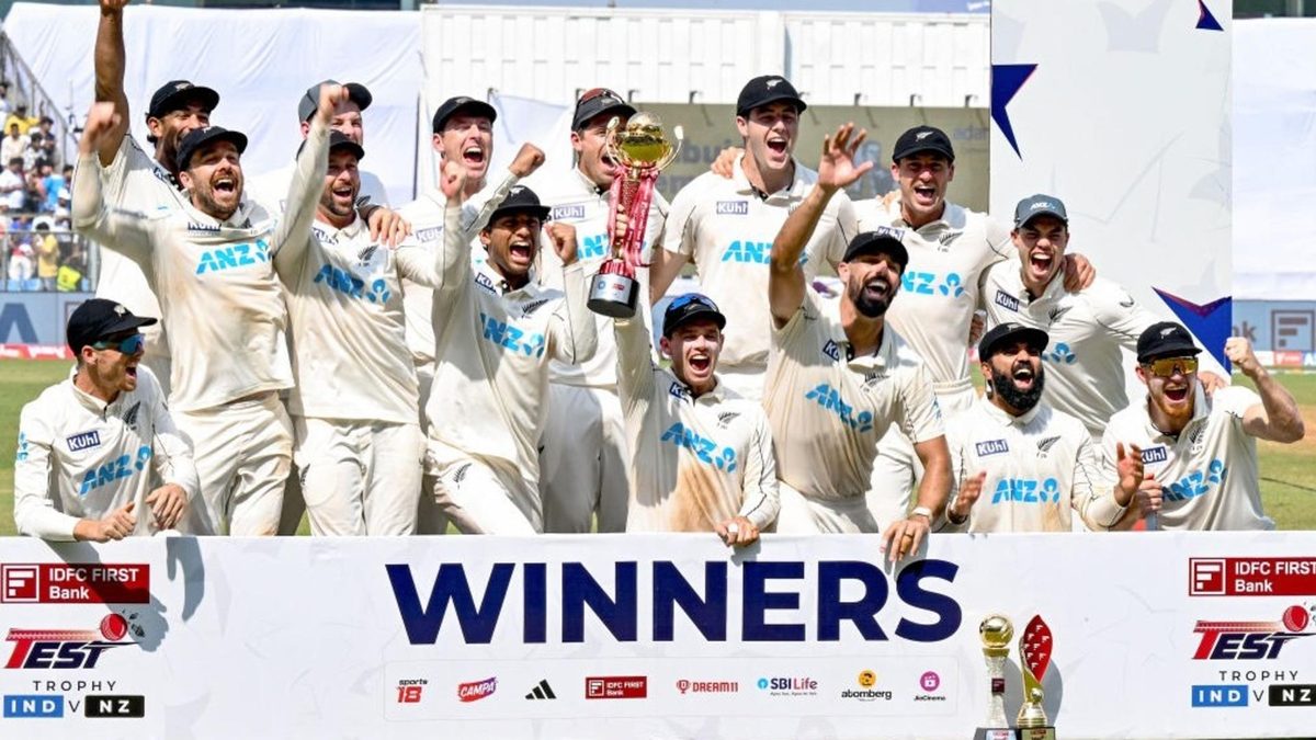 New Zealand secured a historic series whitewash over India, winning the third Test in Mumbai by 25 runs. What are their chances of making the World Test Championship final?