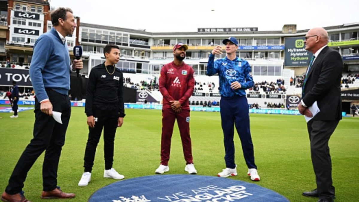 Rain is expected to hamper the third England-West Indies ODI, being held in London today (June 3).