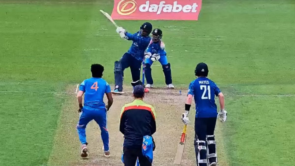 Isaac Mohammed, Moeen Ali’s nephew, hit a quickfire 42 in the first ‘Youth ODI’ between England and India Under-19 teams