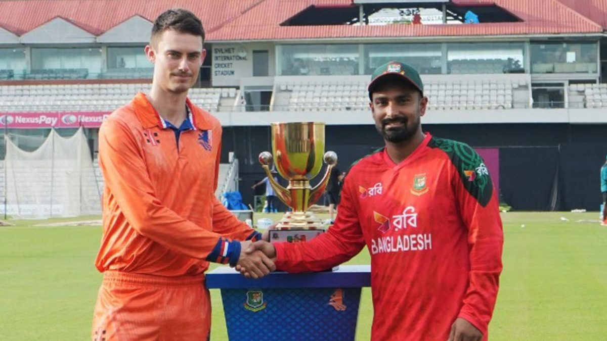Bangladesh and Netherlands will face off in a three-match T20I series starting today (August 30). Here's where to watch the series live, including streaming and TV channels.