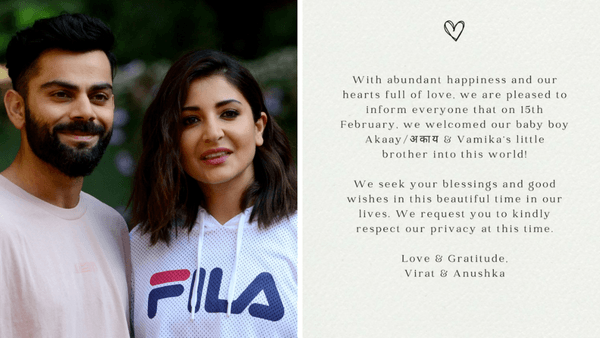 virat-kohli-reveals-birth-of-second-child-on-social-media-requests-privacy.Click to read full article.