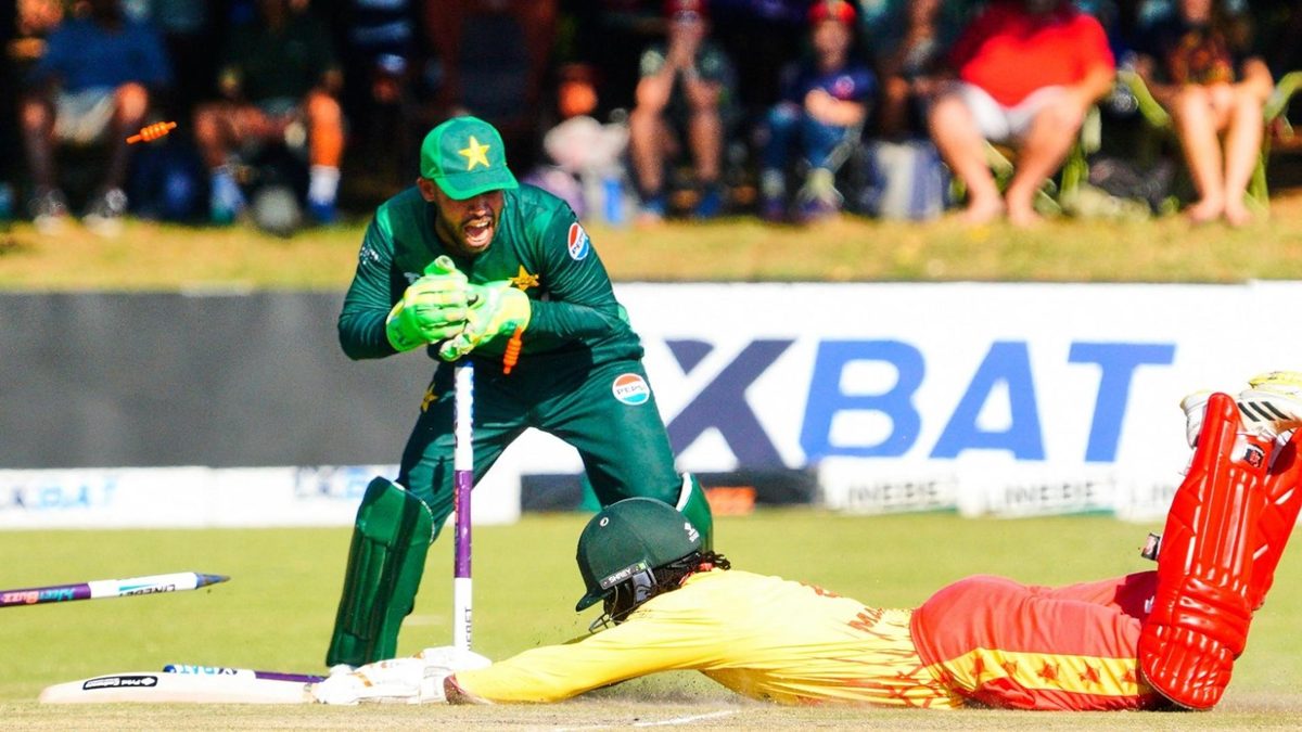 Zimbabwe batter run out during T20I series loss to Pakistan
