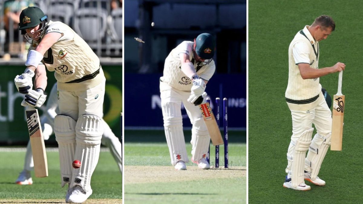 Australia were bowled out for XX in their first innings against India in Perth, slipping to third/fourth on the list of lowest Test totals against the Indians.