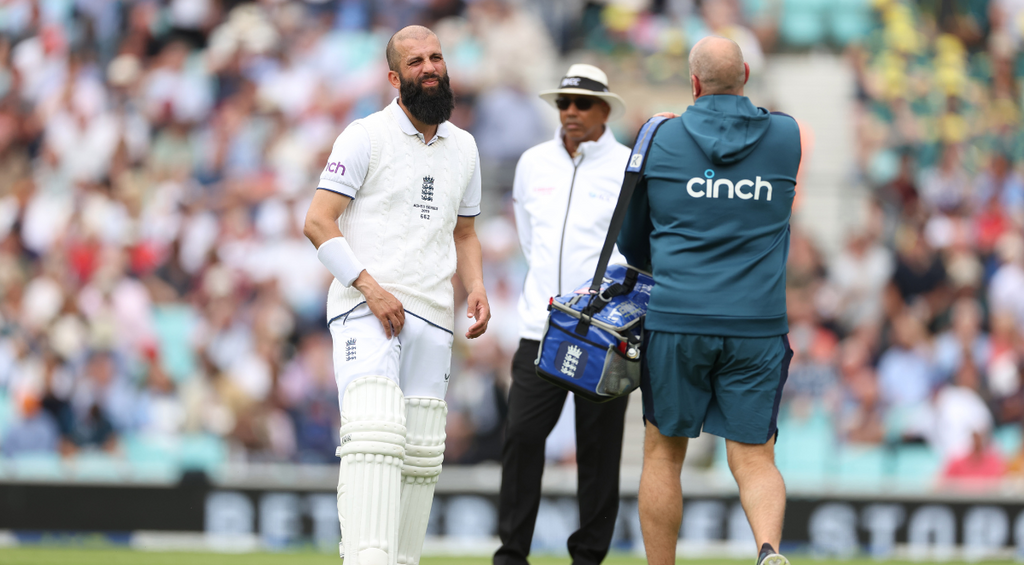 Ashes 2023: England offer update after Moeen Ali suffers groin injury while batting