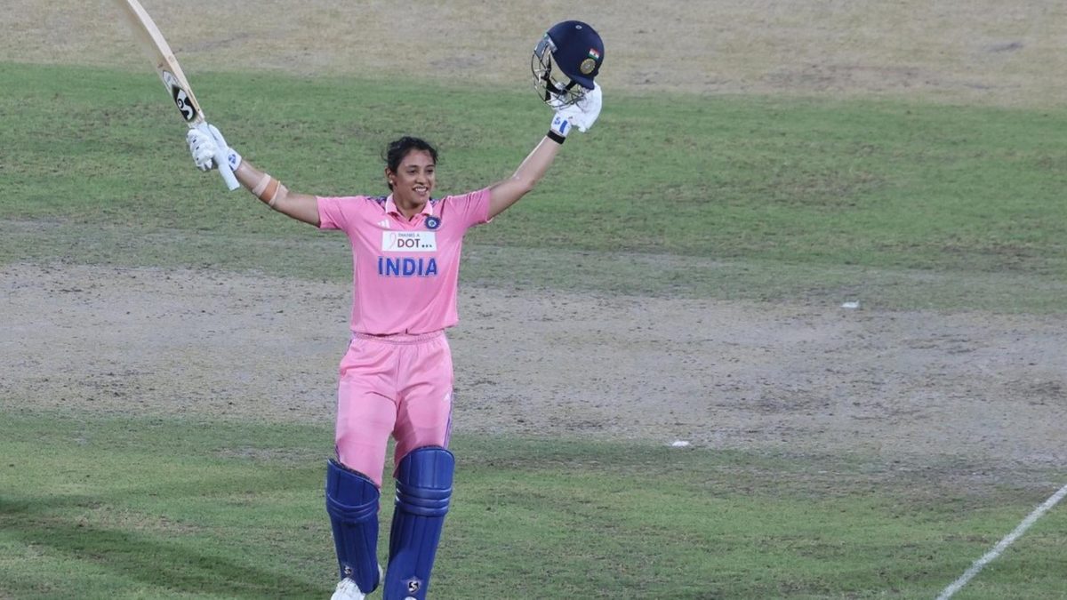 Mandhana hit a century off just 50 balls
