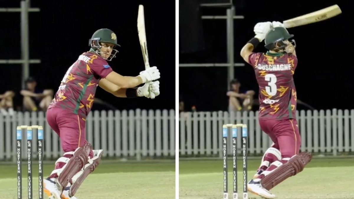 Marnus Labuschagne scores a T20 century in Grade cricket