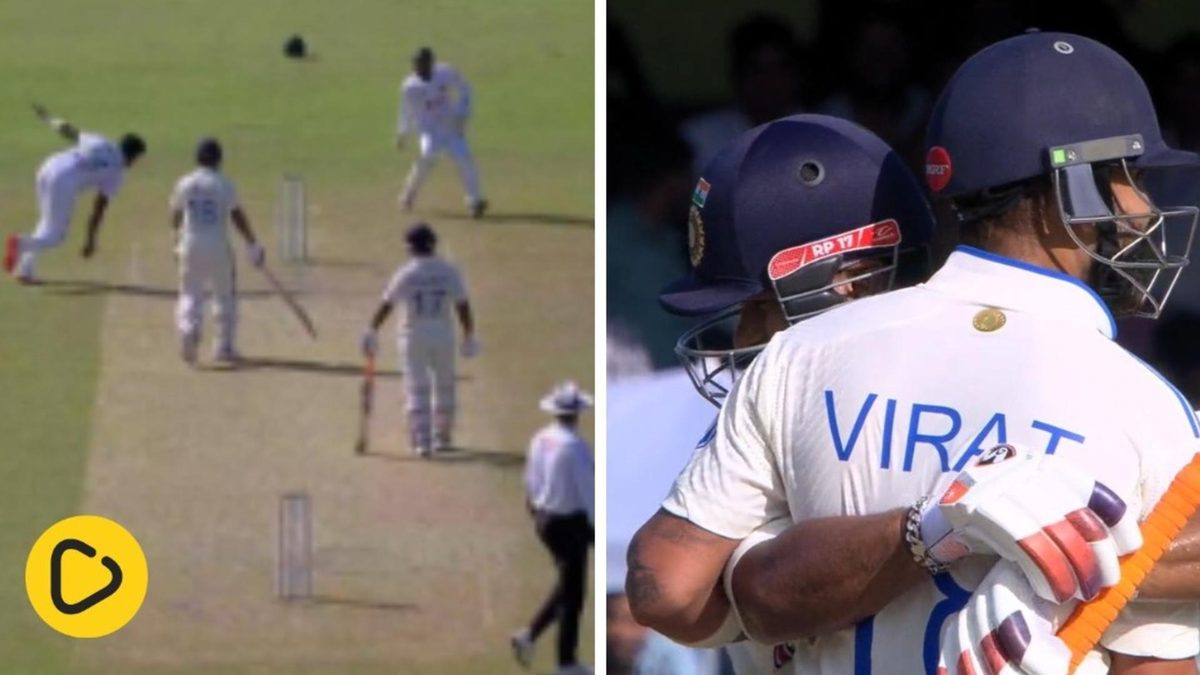 Watch: Virat Kohli narrowly escaped getting run out after Khaled Ahmed failed to take the bails during day four of the India-Bangladesh Test.