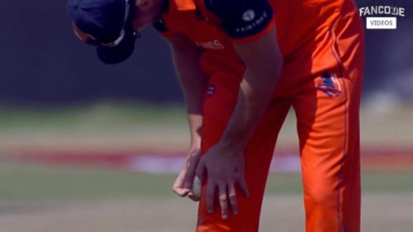 netherlands-handed-five-penalty-runs-fielder-suspended-after-footage-shows-seam-being-raised-while-shining-ball.Click to read full article.