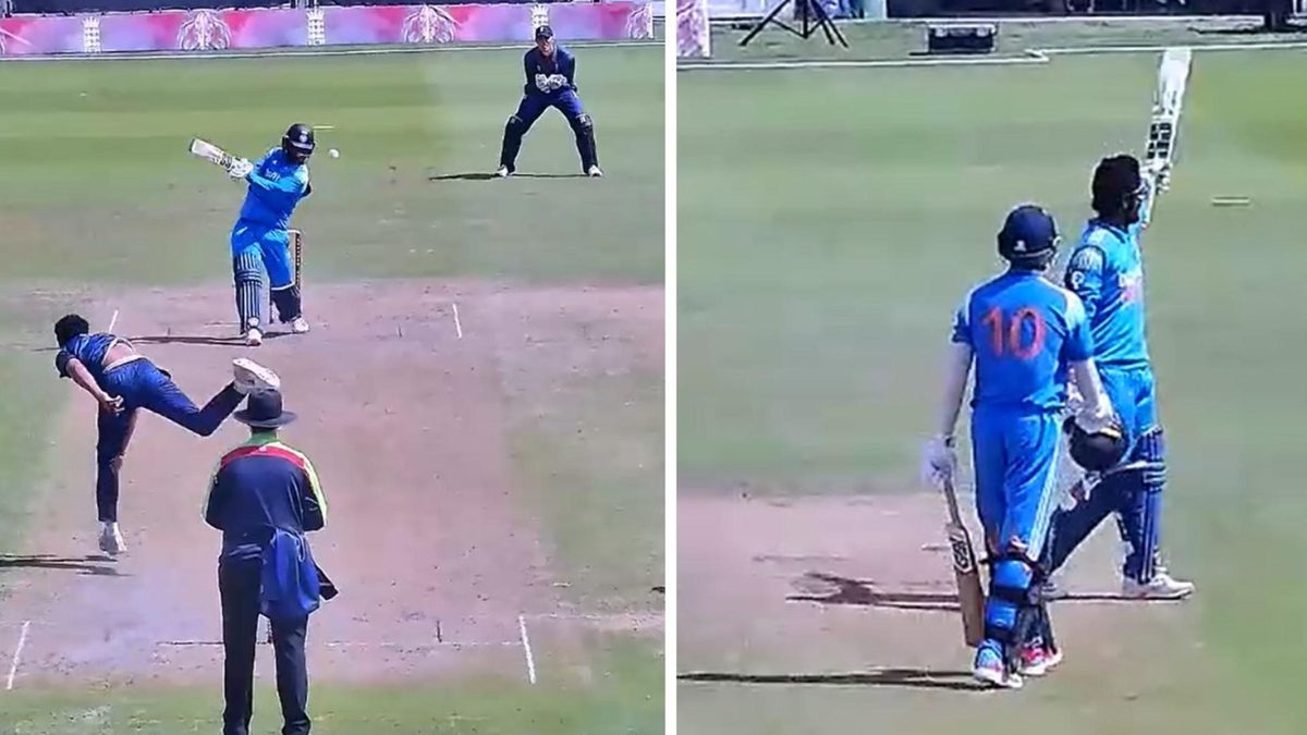 India U19 batter Harvansh Singh Pangalia scored an imperious century in a warm-up match against England on Tuesday (June 24).