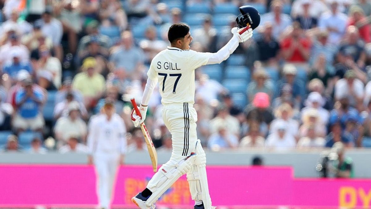 Embarking on a new journey as India Test captain, Shubman Gill passed his first big Test with a sublime century at Headingley on day one of the first Test.