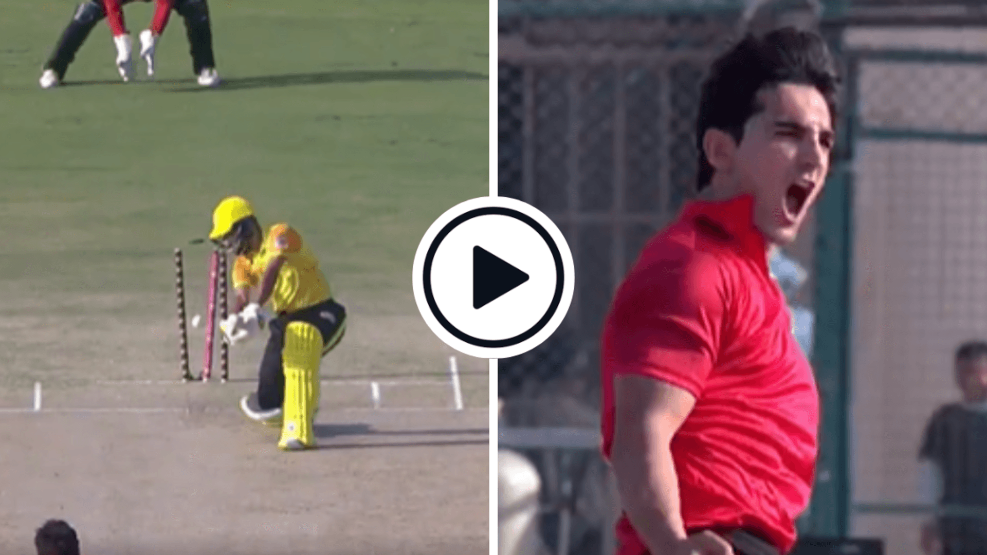 Watch: Hunain Shah, teenage brother of Naseem Shah, nails in-ducking ...