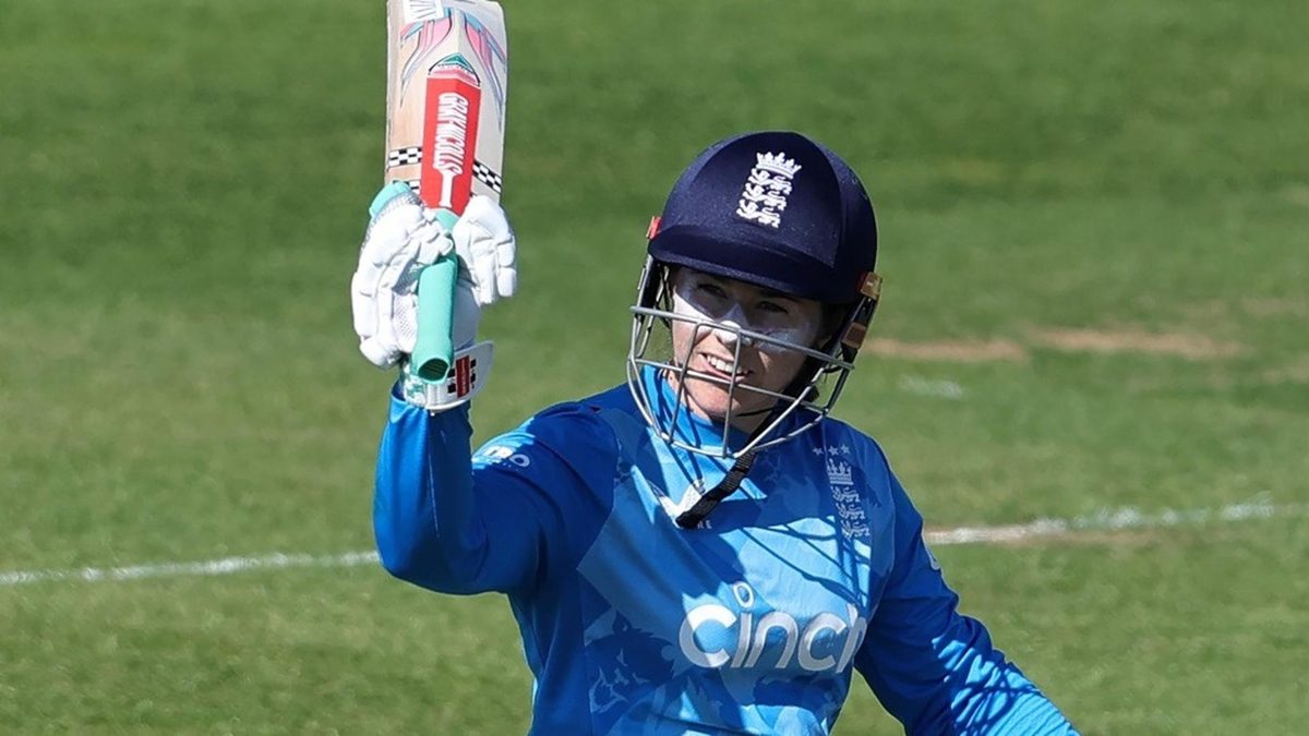 Tammy Beaumont helped England record biggest ODI win